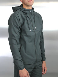 White Threads Versatile 2.0 Windbreaker - Grey
