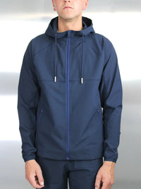 White Threads Versatile 2.0 Windbreaker - Navy