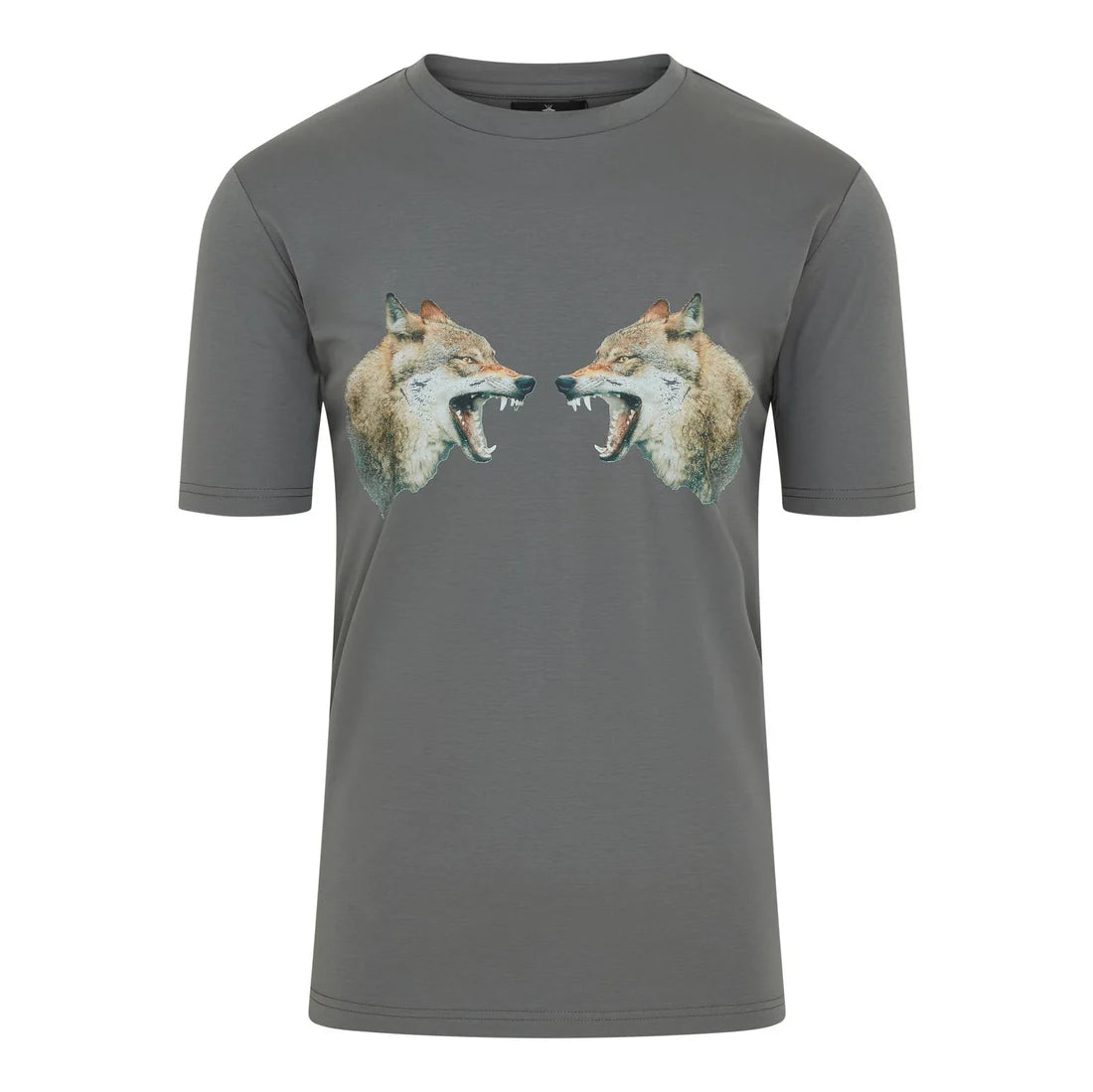 Mosquito Mercerized Wolves T-Shirt - Grey