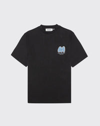 MARAI XL Bubble Logo T-Shirt - Black/Turbulence