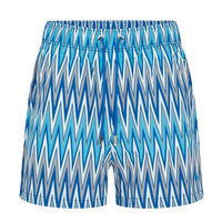 Mosquito Zig-Zag Shorts - Blue/Navy