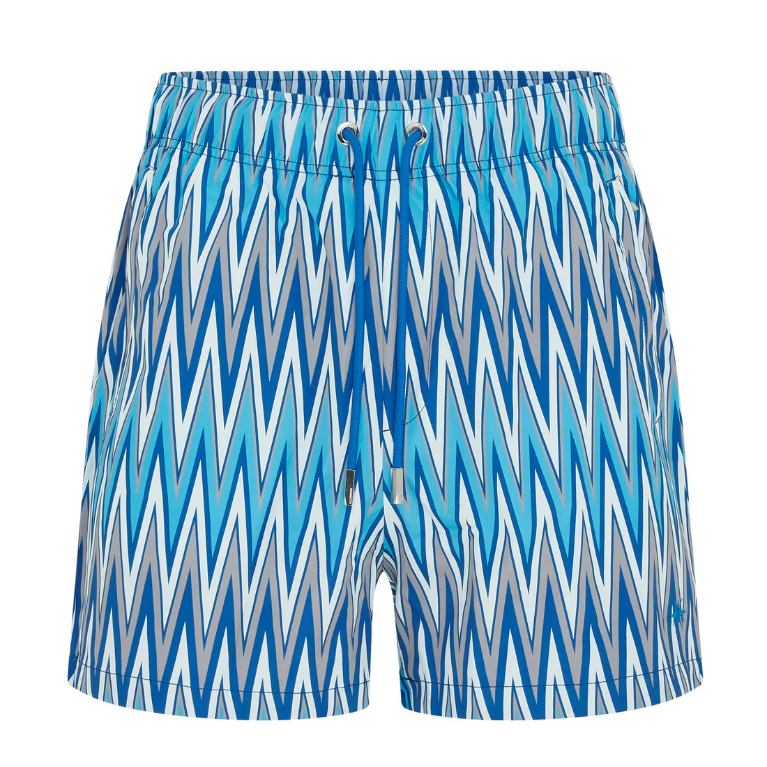 Mosquito Zig-Zag Shorts - Blue/Navy