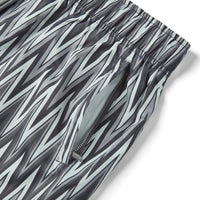 Mosquito Zig-Zag Shorts - Grey/White