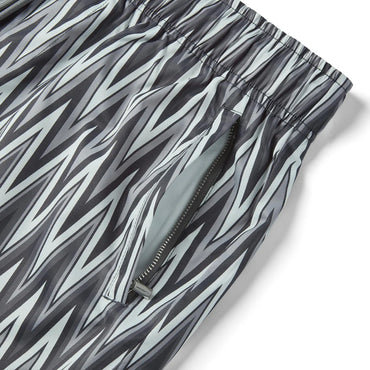 Mosquito Zig-Zag Shorts - Grey/White