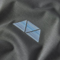 Mosquito Azure Triangle (Blue) T-Shirt - Grey