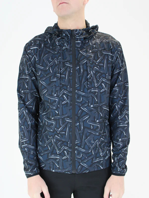 White Threads Bermuda V10 Windbreaker - Navy