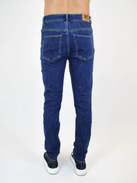 White Threads Denim Jeans - Blue