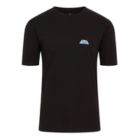 Mosquito Azure Triangle (Blue) T-Shirt - Black