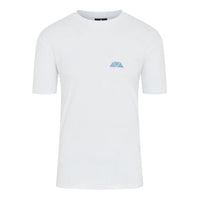 Mosquito Azure Triangle (Blue) T-Shirt - White