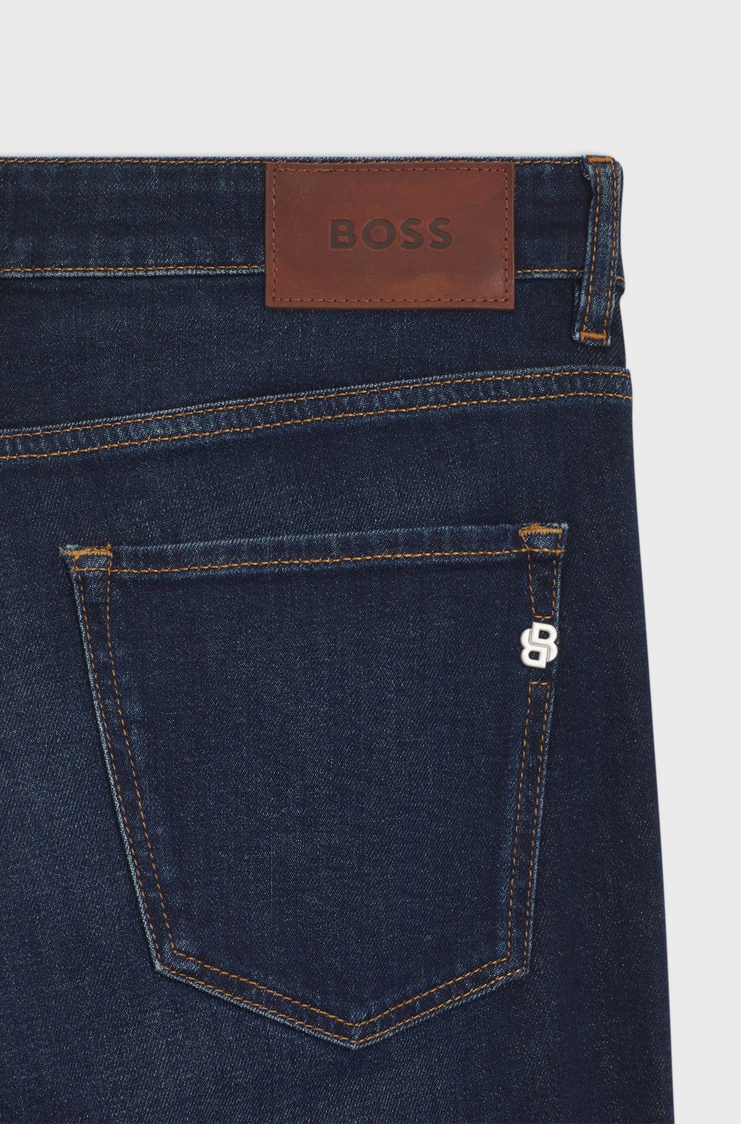 Boss Delaware Slim Fit Jeans - Navy