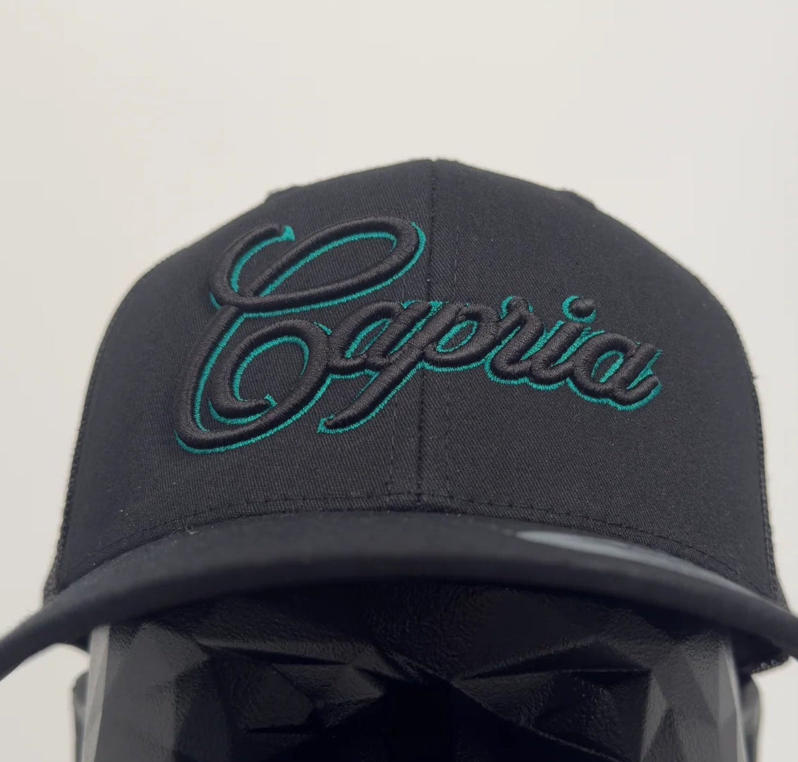 Capria Cap - Black/Green