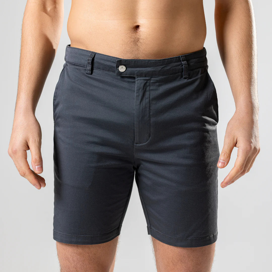 Lanka Chino Shorts - Charcoal
