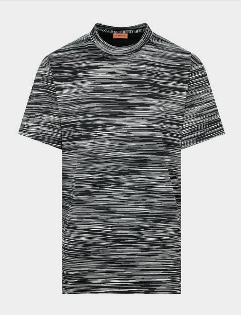 Missoni, Black/White Striped T-Shirt