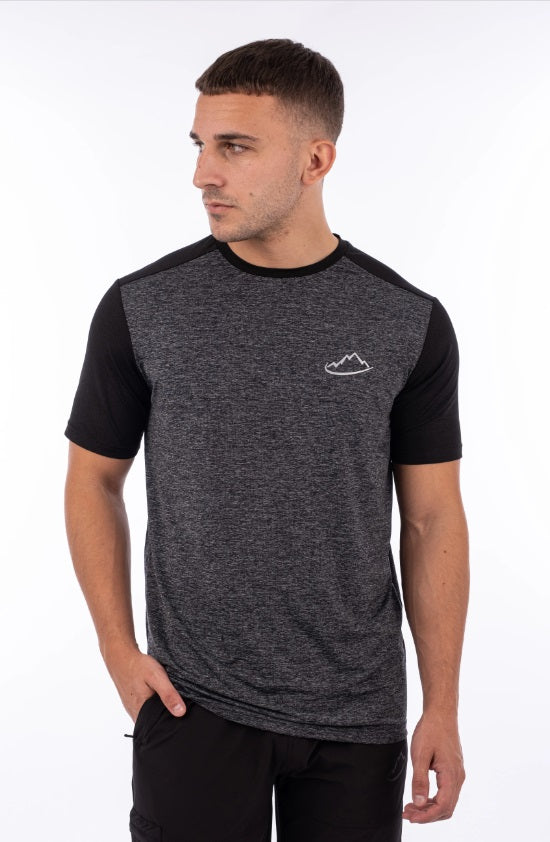 Adapt To, Grey/Black Contrast T-Shirt