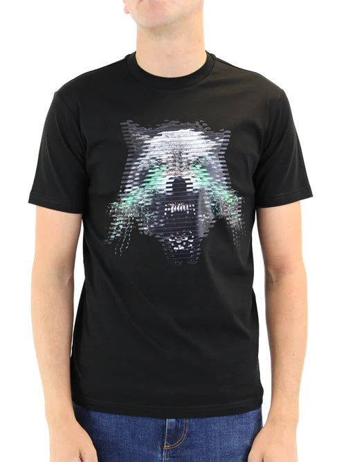 White Threads Electric Wolf T-Shirt - Black