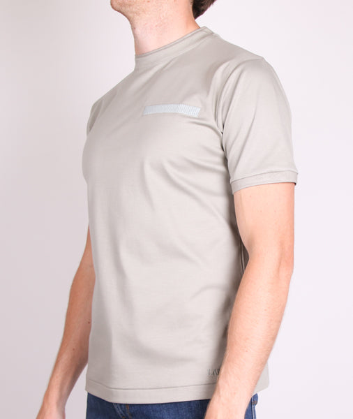 Lanka, Khaki Mercerised T-Shirt