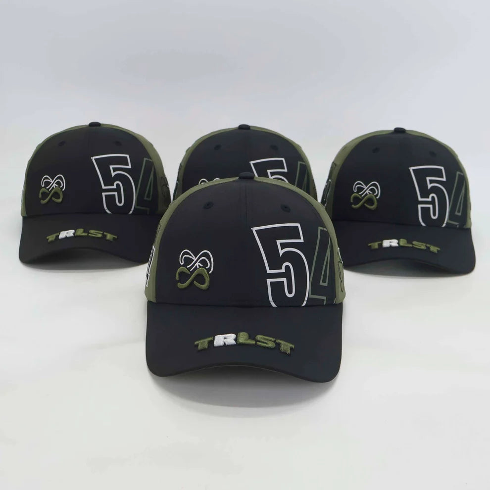 Trillest 54 Performance Cap - Army Green