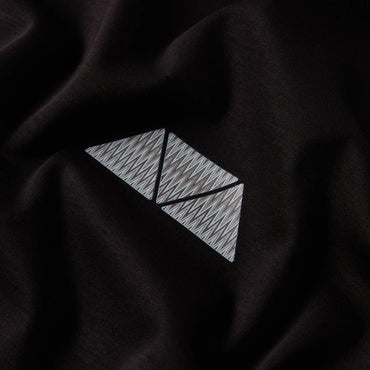 Mosquito Azure Triangle (Grey) T-Shirt - Black