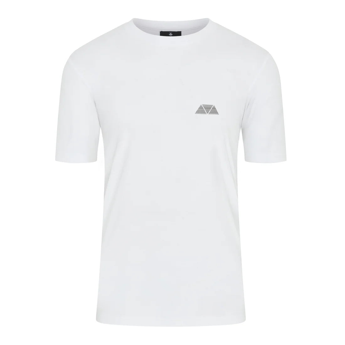 Mosquito Azure Triangle (Grey) T-Shirt - White