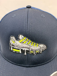110 Neon OG Drip Cap - Navy