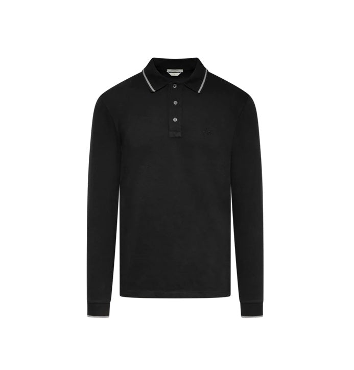 Jacob Cohen Long Sleeve Polo - Grey