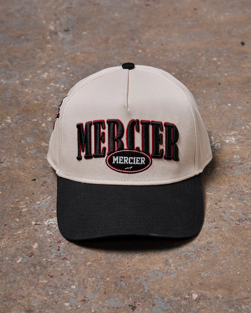 Mercier Banner Badge Cap - Black Twill
