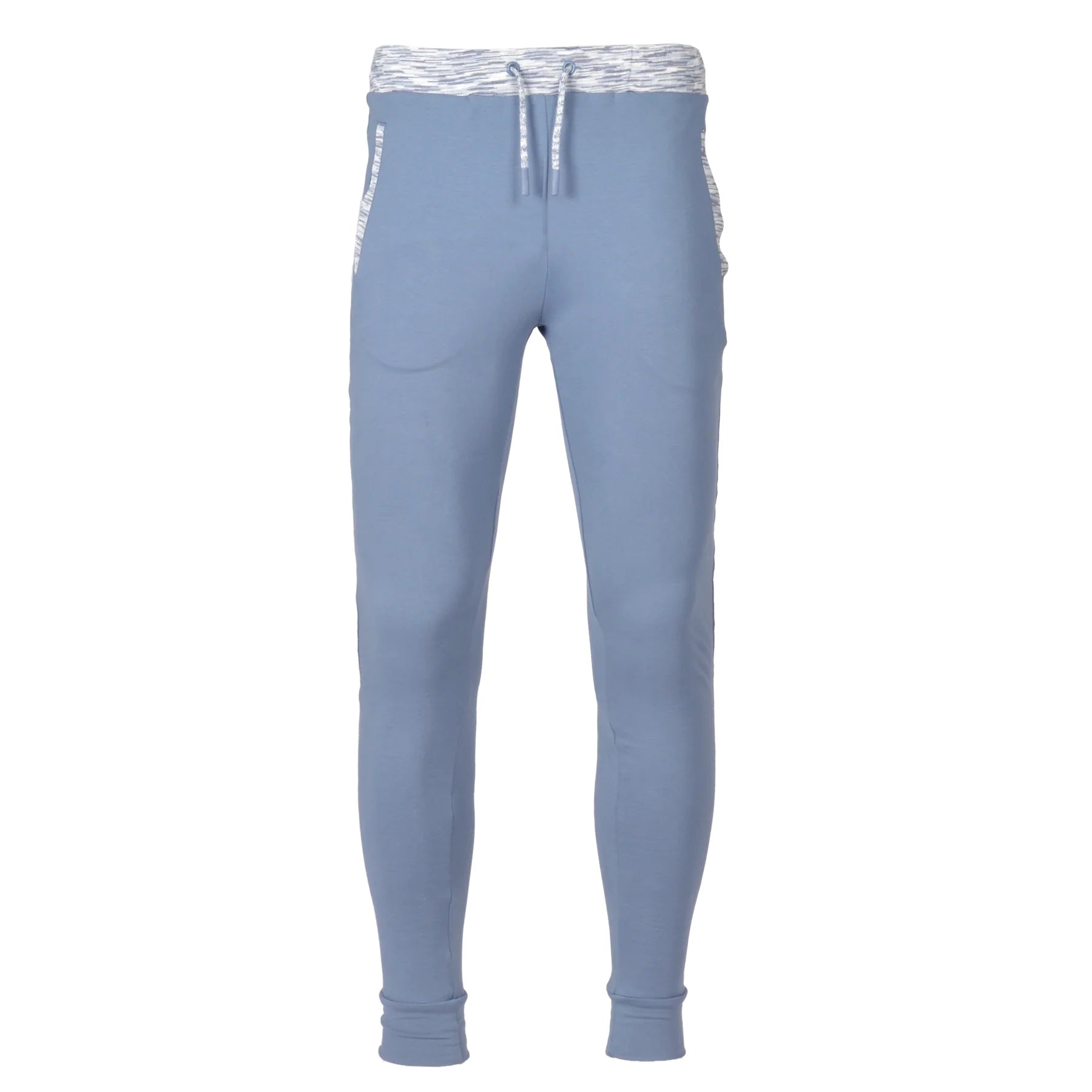 Moda Bandidos Spacedye Trim Cotton Joggers Petrol Blue