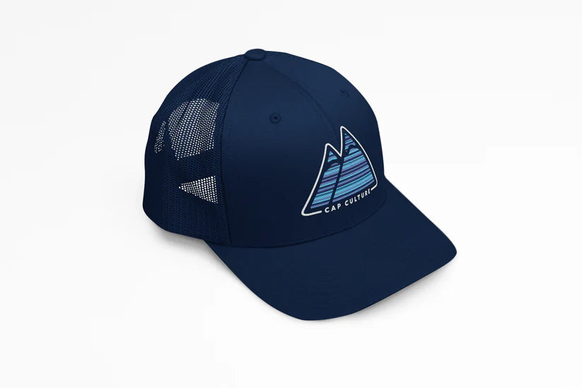 Cap Culture Navy Mountain Cap - Navy