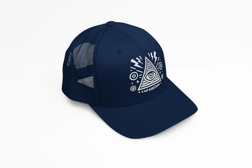Cap Culture Open Your Mind Cap - Navy