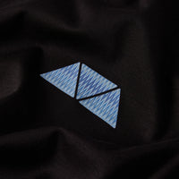 Mosquito Azure Triangle (Purple) T-Shirt - Black