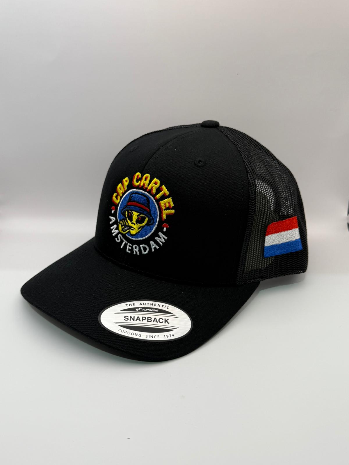 Cap Cartel Amsterdam Cap - Black
