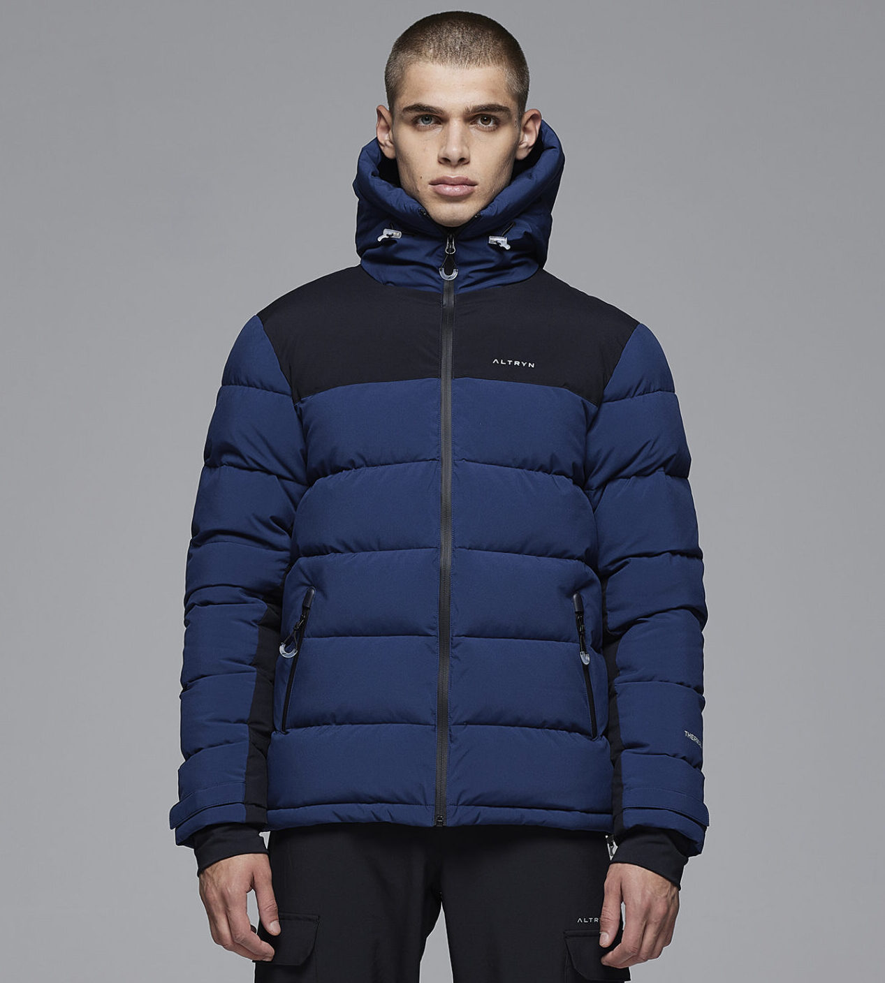 ALTRYN, Angletarn Snow Puffer, Navy/Black