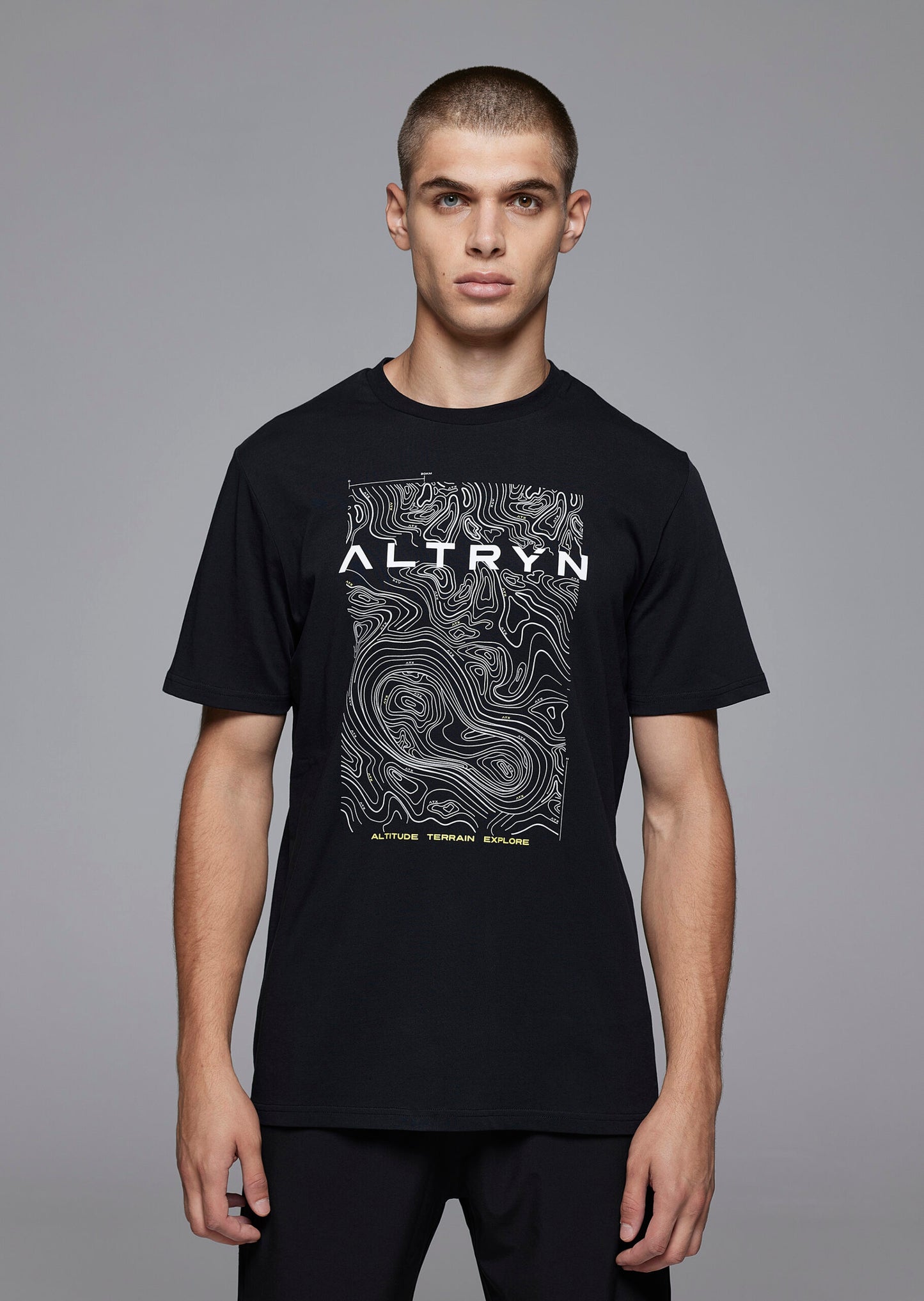 ALTRYN, Hallin Performance T-Shirt, Black