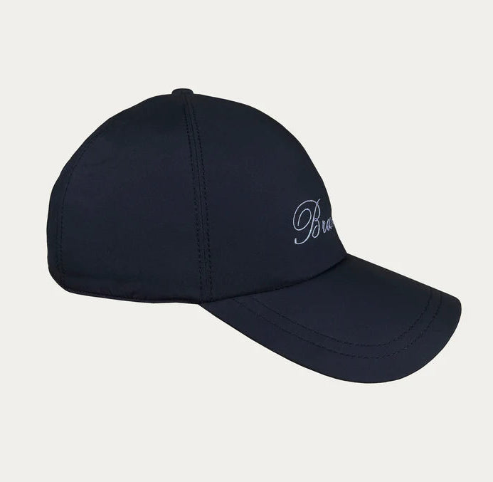 Brunelli Technical Fabric Baseball Cap - Black