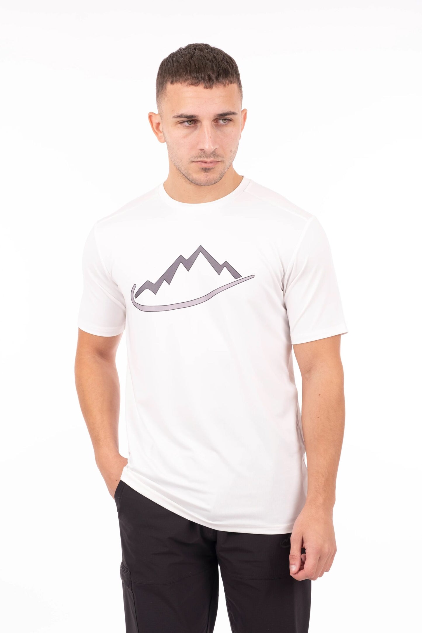 Adapt To, White Logo T-Shirt