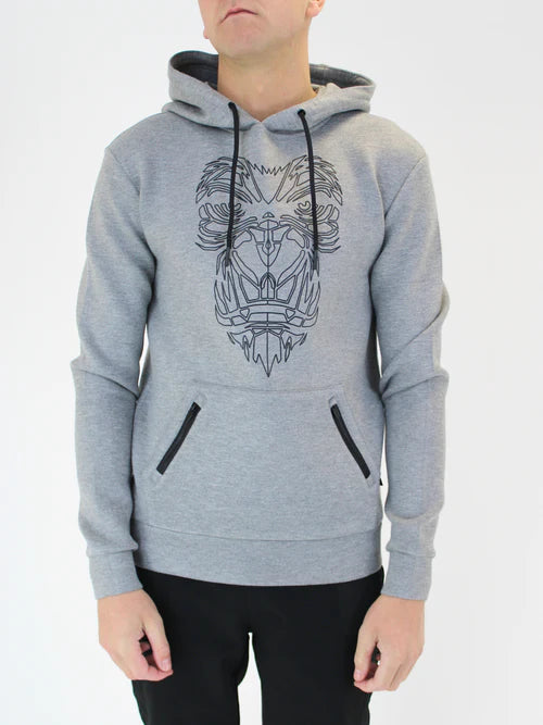 White Threads Oynx Gorilla (Softshell) Hoodie - Grey