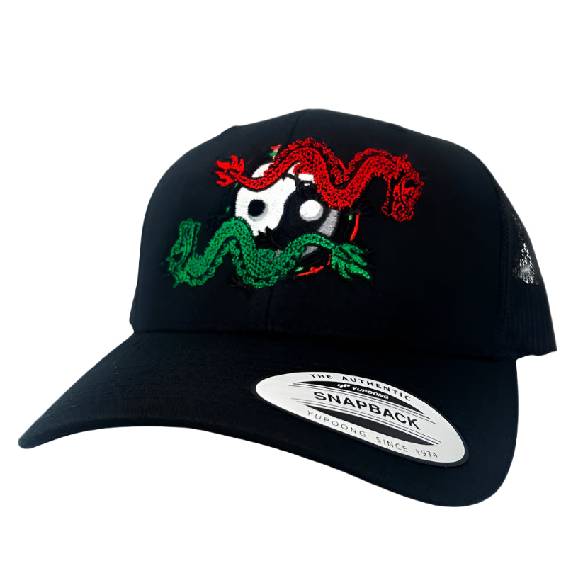 Hippy Shiz Yin & Yang Cap - Black