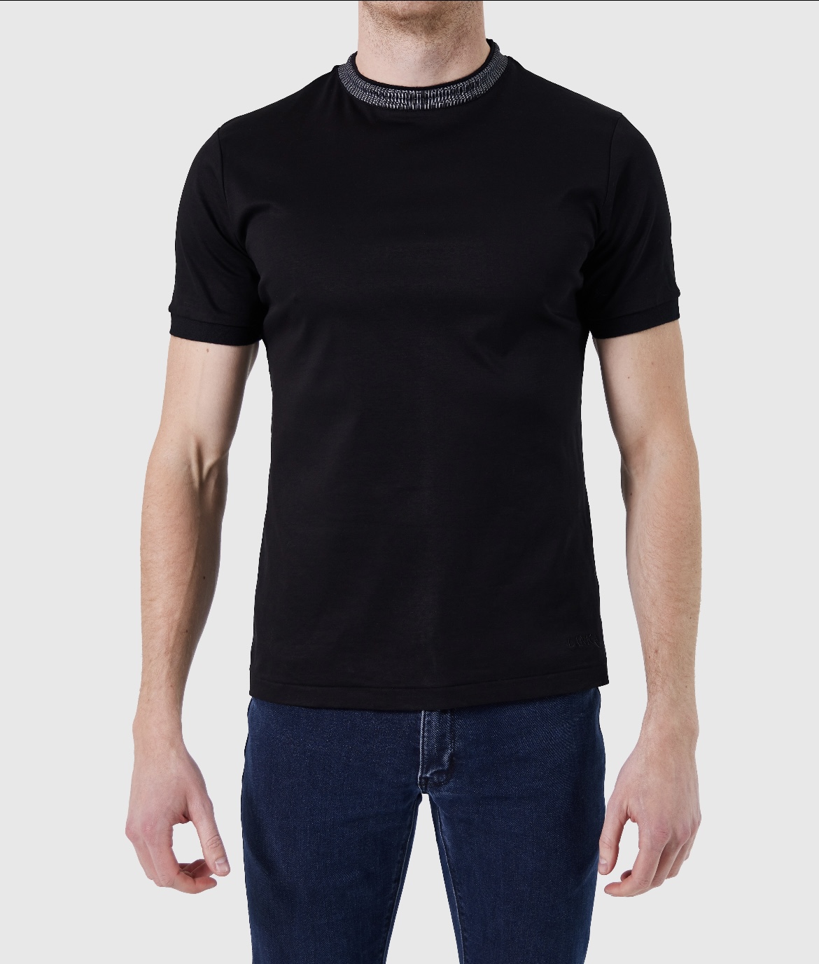 Lanka, Black Mercerised 2 T-Shirt